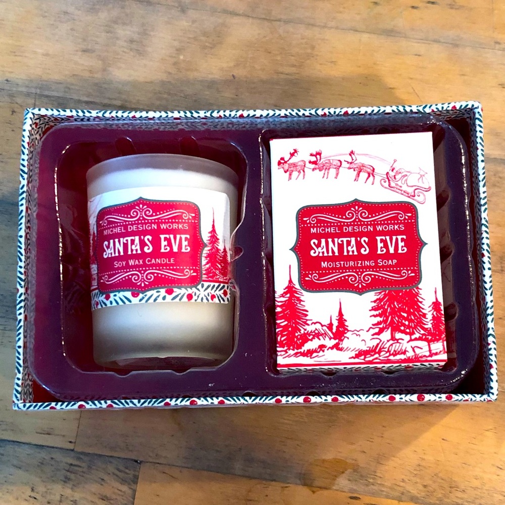 Candle and Soap gift set